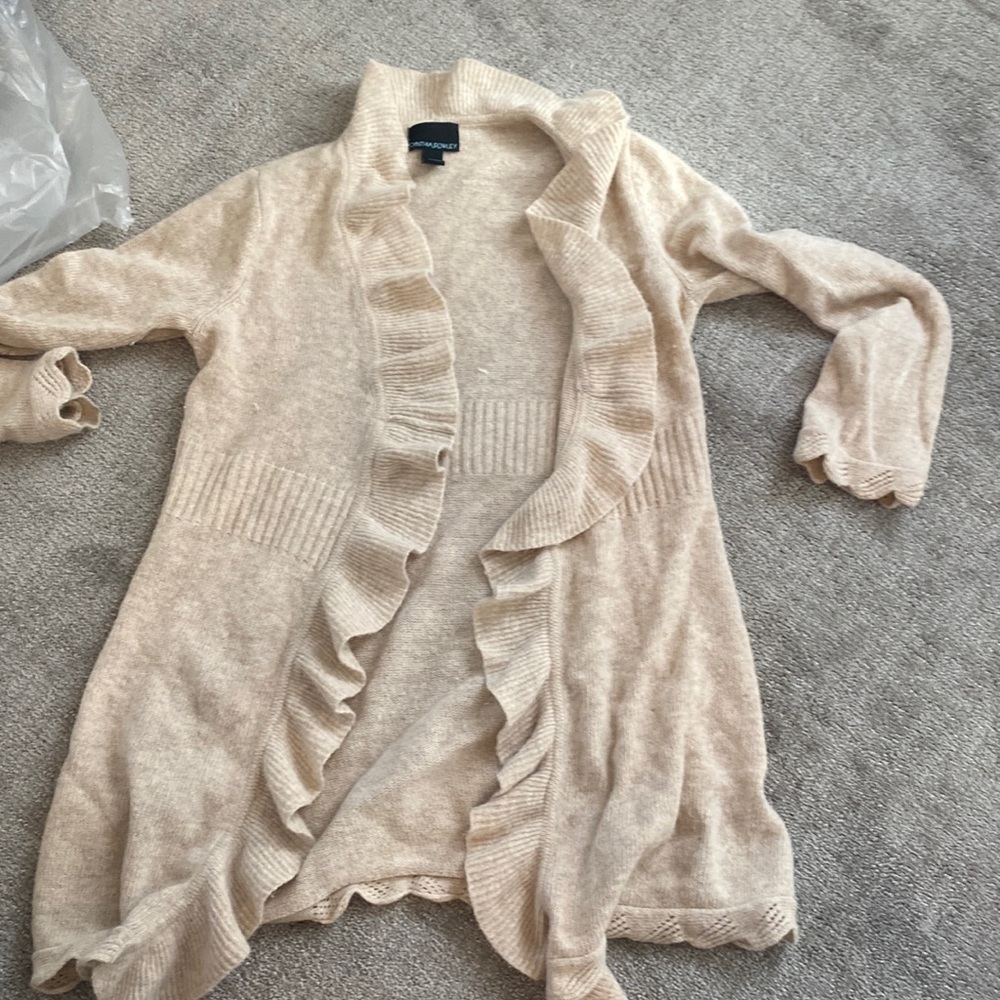 Cynthia Rowley sweater coat